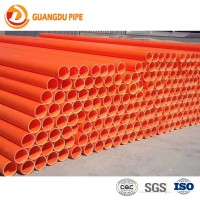 Underground Electric Cable Wire Tube Protection Mpp Orange Electric Power Orange Pipe