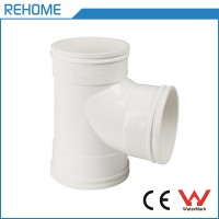 Kinds of ISO3633 PVC Pipe Fittings Tee for Sewage System