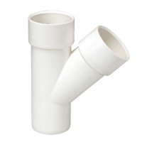 Era Ce Certificated UPVC ISO3633 Sewage Fittings Y Tee